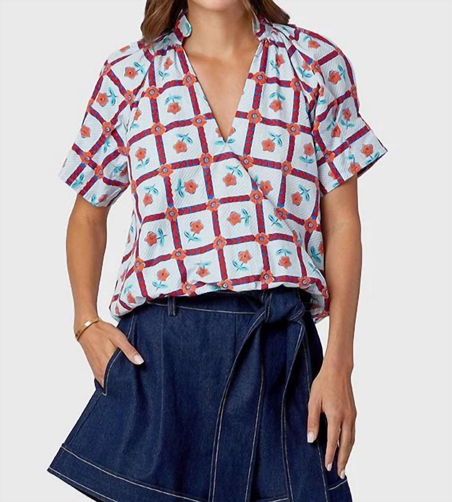 Livro - Merritt V-neck Top
