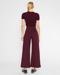 Ripley Rader - Ponte Knit Wide Leg Crop Pant