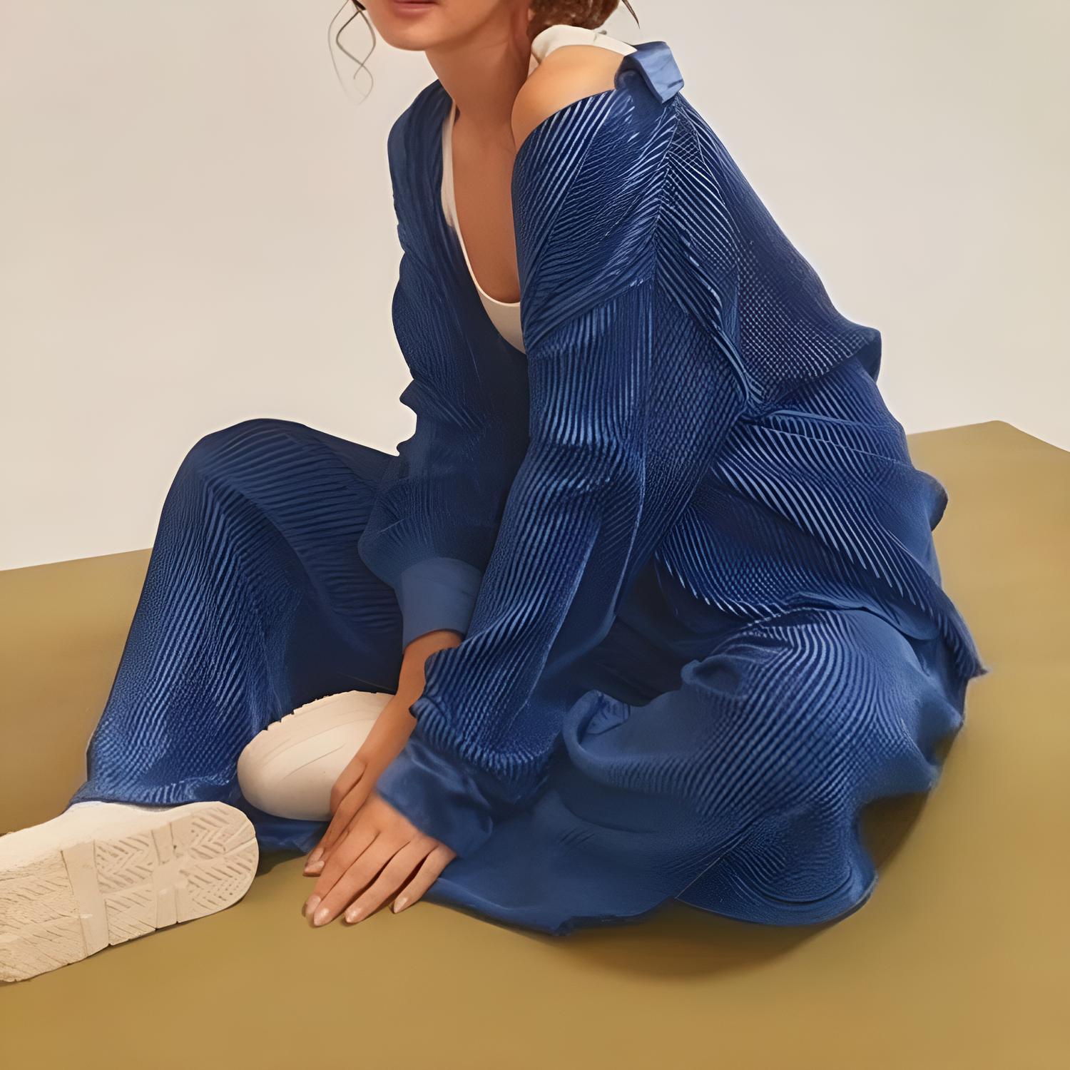 Main Strip - Velvet Oversized Shirt