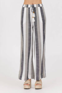 Vintage Havana - Metallic Stripe Pants