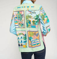 Vilagallo - Long Sleeve Printed Blouse