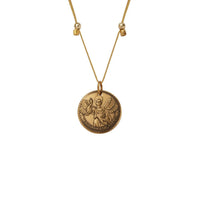 &Livy - Women's Mother Mary And Archangel Gabriel Guidance Necklace