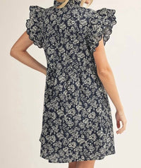Jodifl - Embroidered Scallop Dress