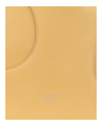 Salvatore Ferragamo Women's Debossed Cut-out Hobo Bag in light yellow - women's bag - alternate view