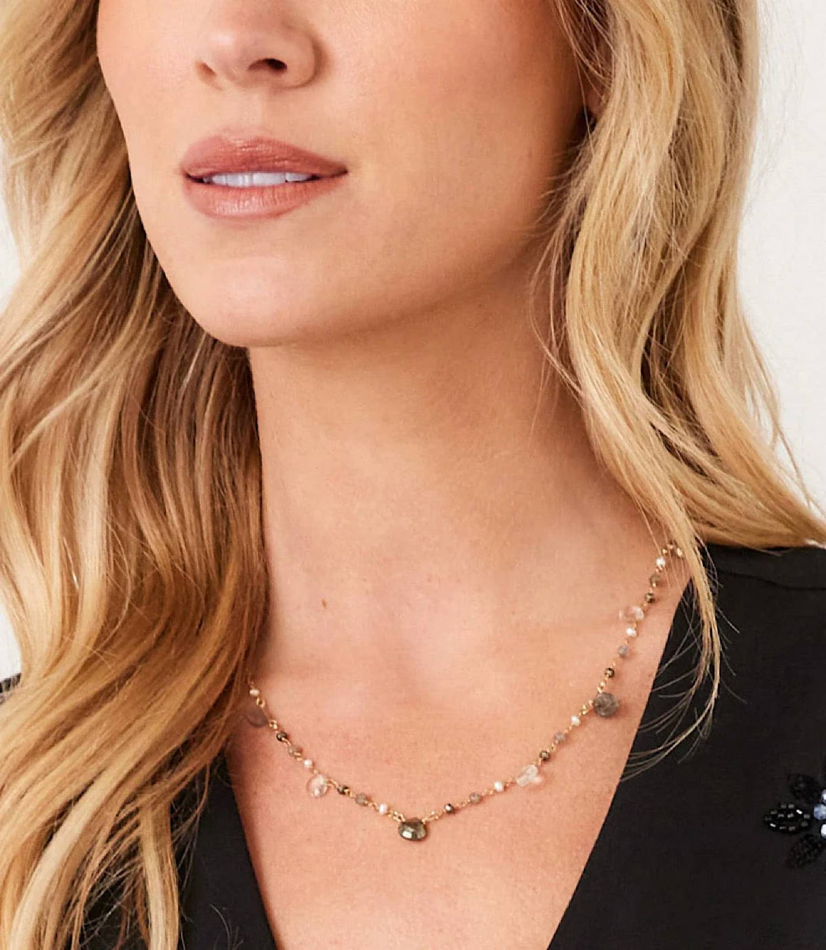Native Gem - Women's Beaded Gemstone Necklace