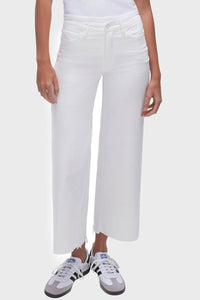 Good American - Good Waist Palazzo Cropped Jean
