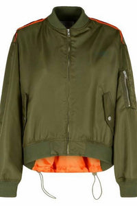 Maison Margiela - Paneled Zip Up Bomber Jacket