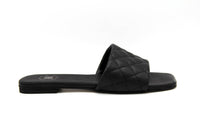 Exe Women's Maggiore Flat Sandal in black - women's sandal