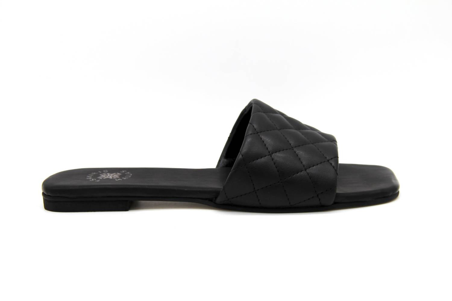 Exe Women's Maggiore Flat Sandal in black - women's sandal