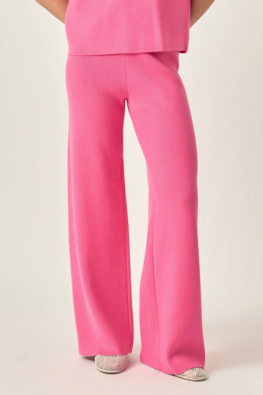 English Factory - High Waisted Knit Pants