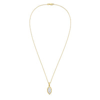 Diana M Jewels - Women's Marquise Lab-Grown Diamond Pendant Necklace (15.00 Ct) - Grand