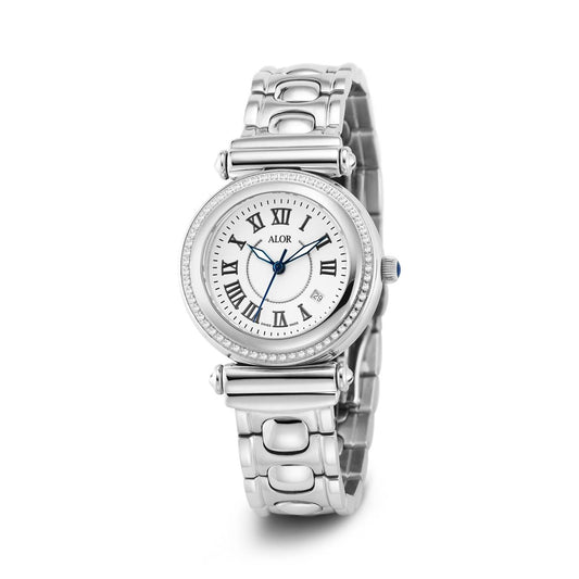 Alor - Cascade Bracelet Diamond Watch