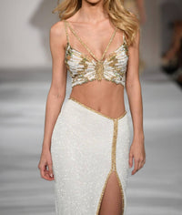 Sherri Hill - Butterfly Top Two Piece Dress