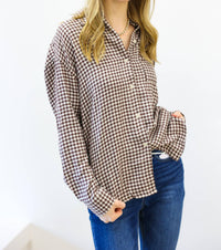 Z Supply - Lincoln Plaid Button-up Top