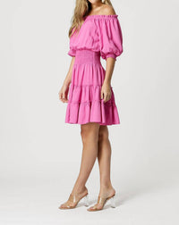 Joy Joy - Off Shoulder Tier Dress