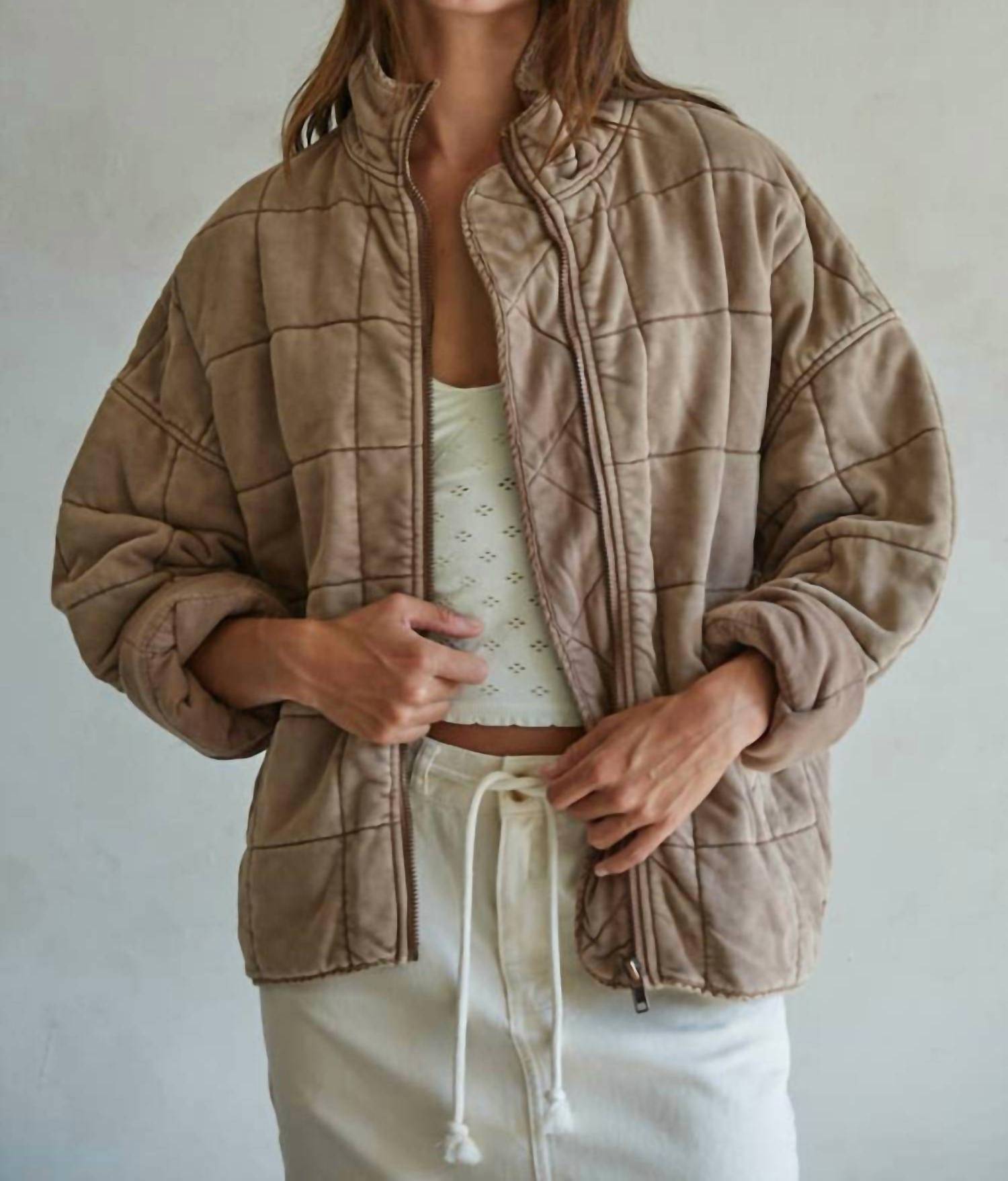By Together - Quilted Knit Jacket