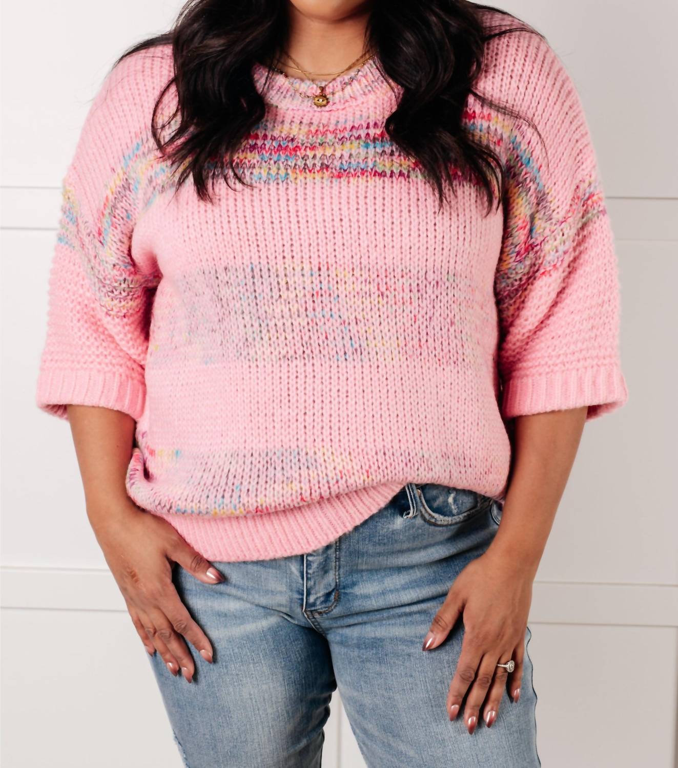 One Eleven North - In The Cards Striped Sweater