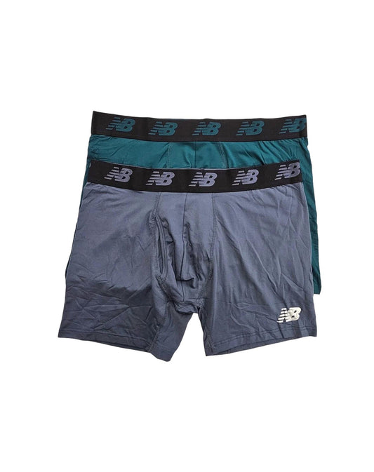 New Balance - Men's 2-Pack Premium Performance 6" Boxer Briefs