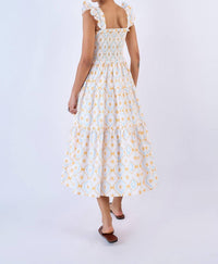 Beyond By Vera - Mia Tiered Ruffle Midi Dress