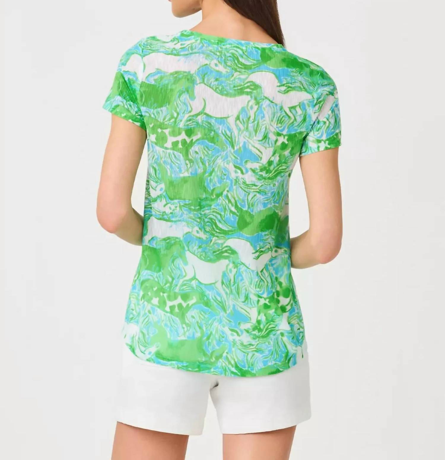 Lilly Pulitzer - Etta Scoop Neck Top