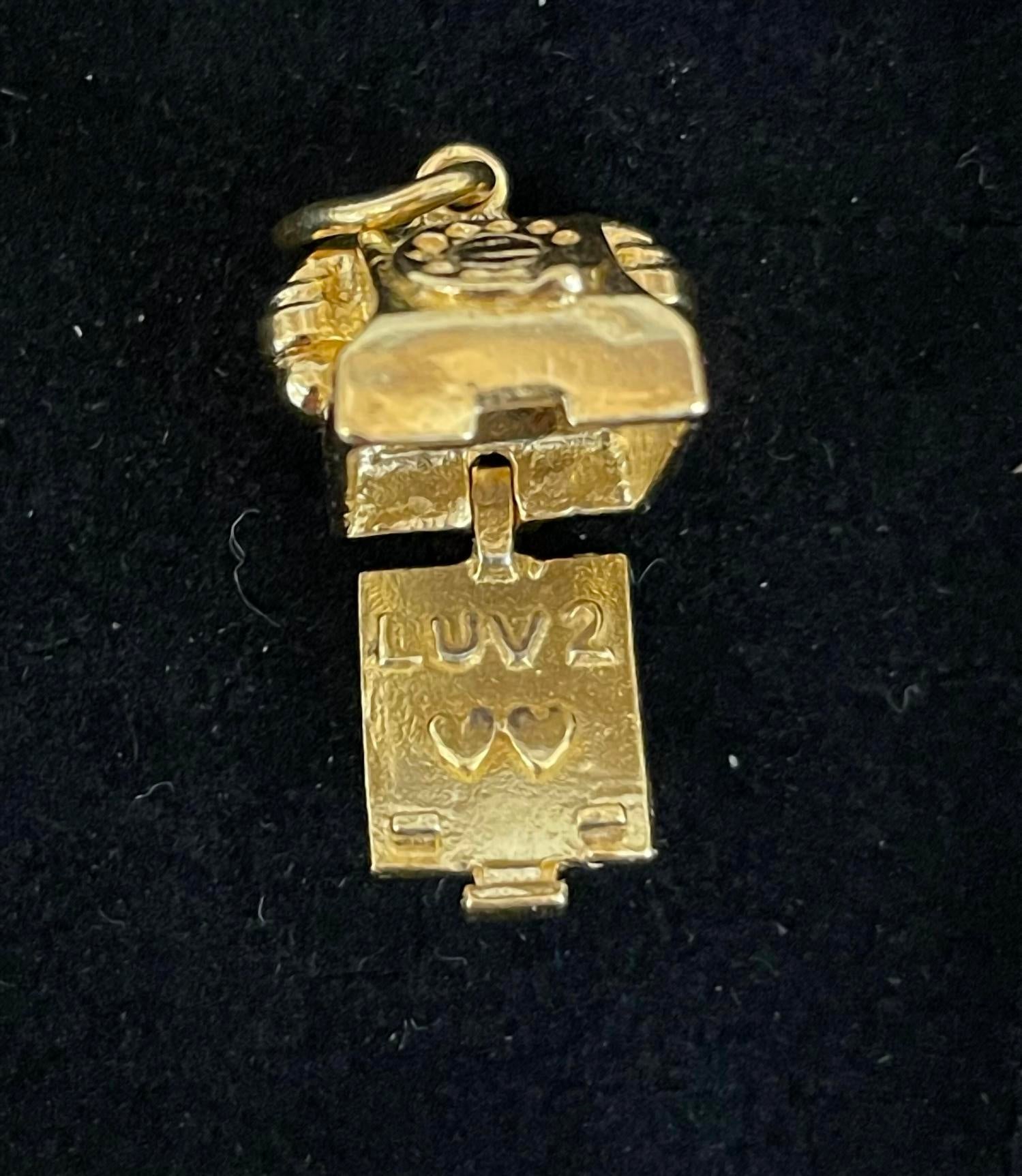 Azi Rasson - Women's Vintage Phone Charm