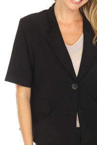 Joseph Ribkoff - Short Sleeve Blazer Jacket