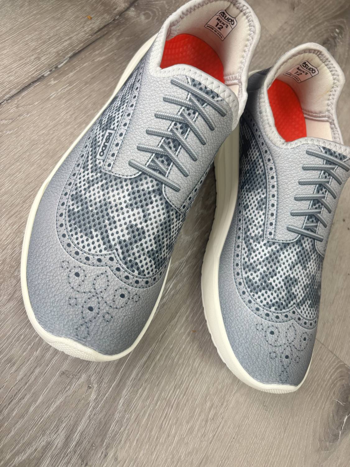 Psudo - Men's Court Wingtip Sneaker