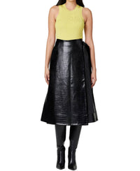 Toccin - Beatrice Croc Vegan Skirt