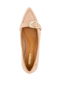 Andrea Women's Pointed Toe Pump in pink - women's heels - alternate view