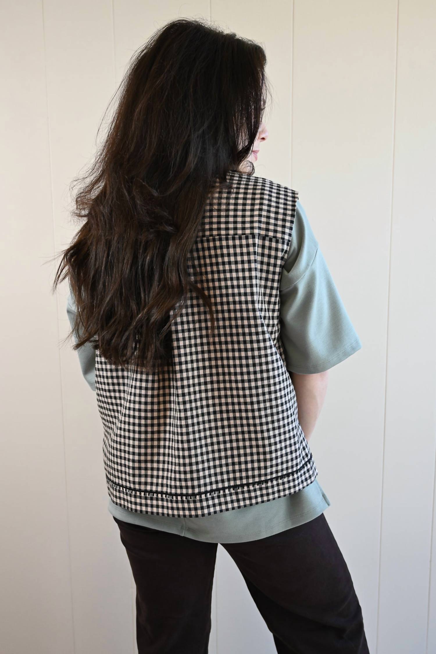 Frnch - Women's Egan Avenue Gingham Vest