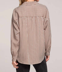 Saltwater Luxe - Isadora Button-down Top