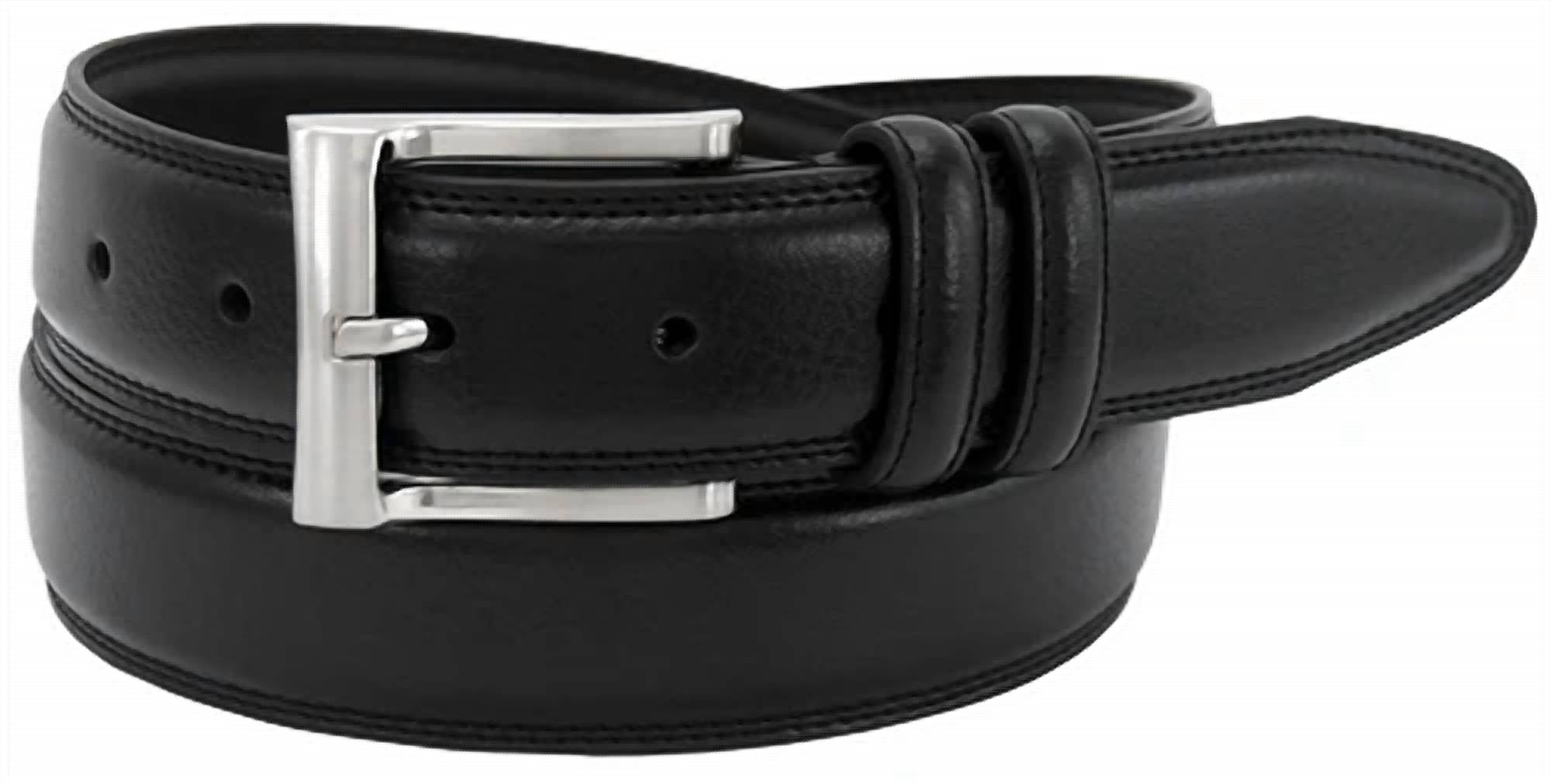 Florsheim - Men's Pebble Grain Leather Dress Belt