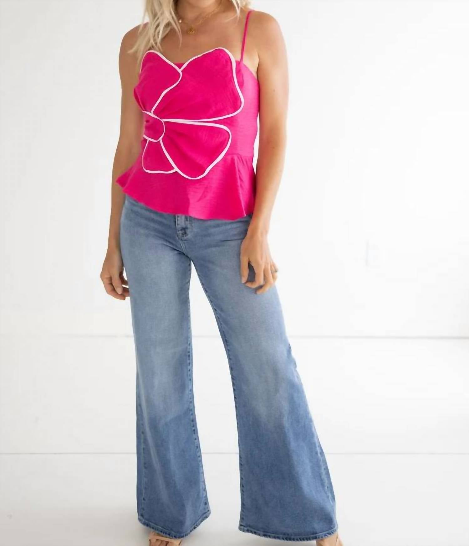 Milk & Honey - Pick Me Floral Top