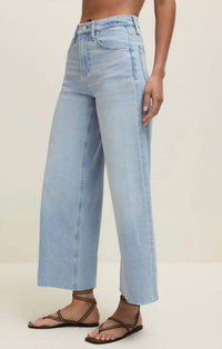 Z Supply - Nova High Rise Denim Crop Pant