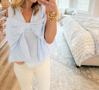 Jodifl - Seersucker Bow Set