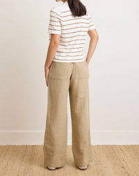 Not Monday - Serena Linen Wide Leg Pant