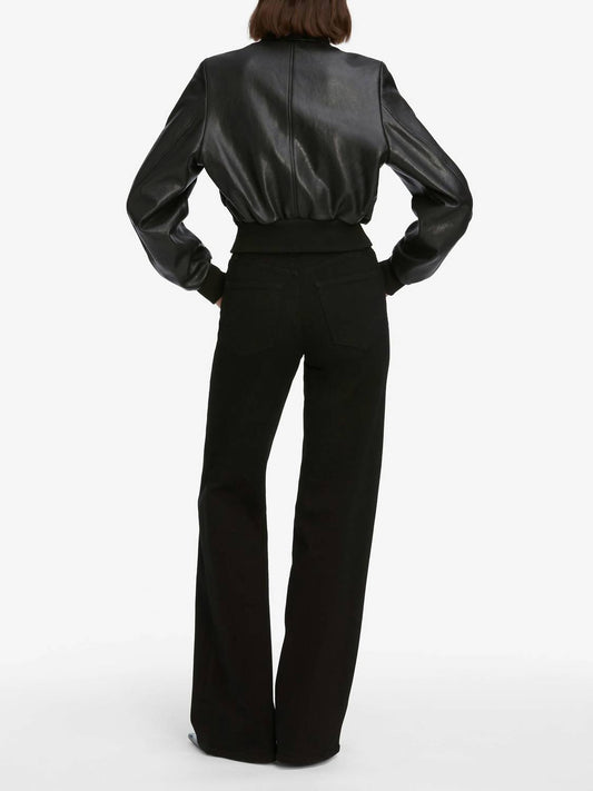 Frame - The Leather Harrington Jacket