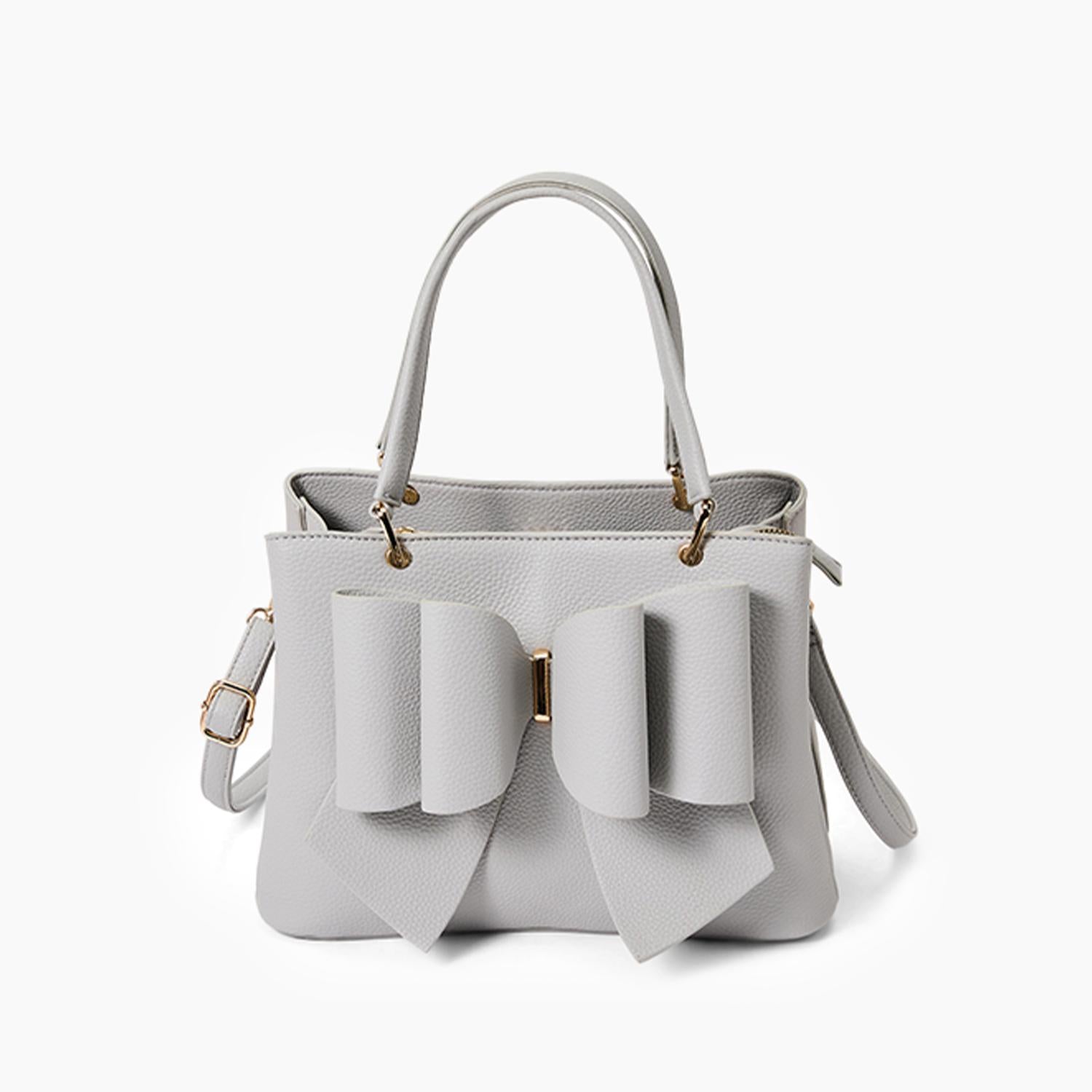Like Dreams - Women's Jenna Bow Vegan Satchel Crossbody Bag
