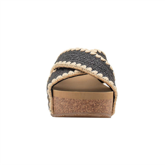 Volatile - Women's Antigua Woven Raffia Sandals