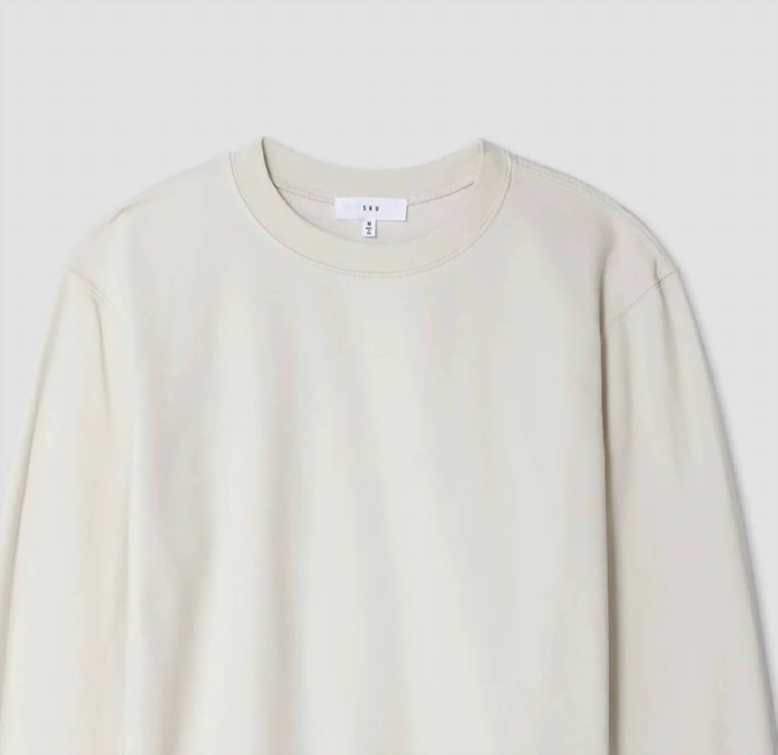 Save Khaki United - Men's Long Sleeve Supima Crewneck Sweatshirt