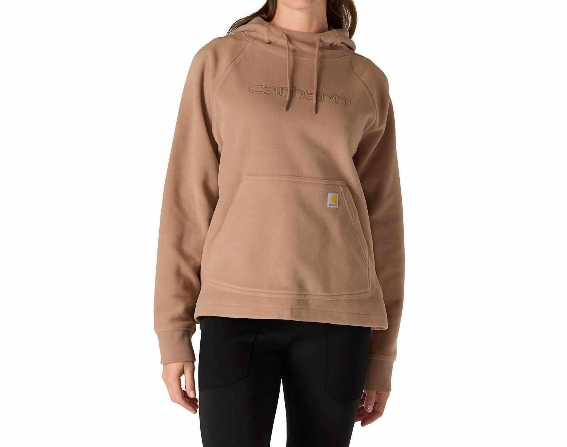 Carhartt - Women's Force Oversized-fit Fleece Hooded Sweatshirt