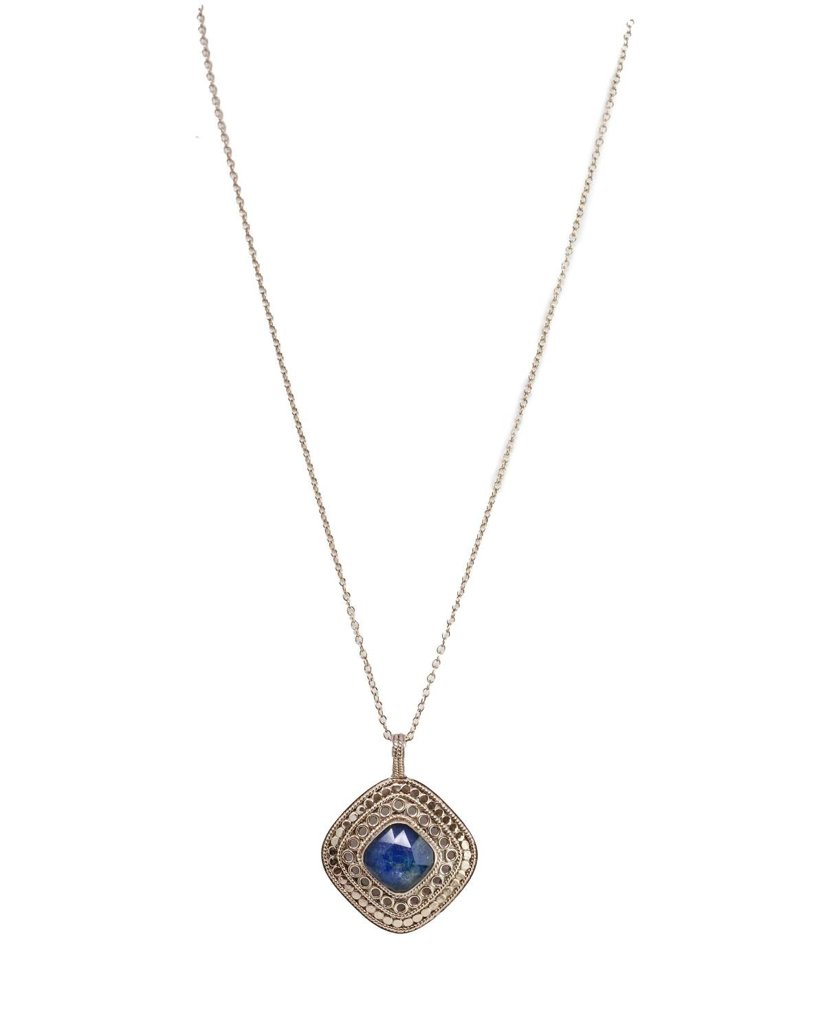 Anna Beck - Women's Gili Square With Lapis Necklace
