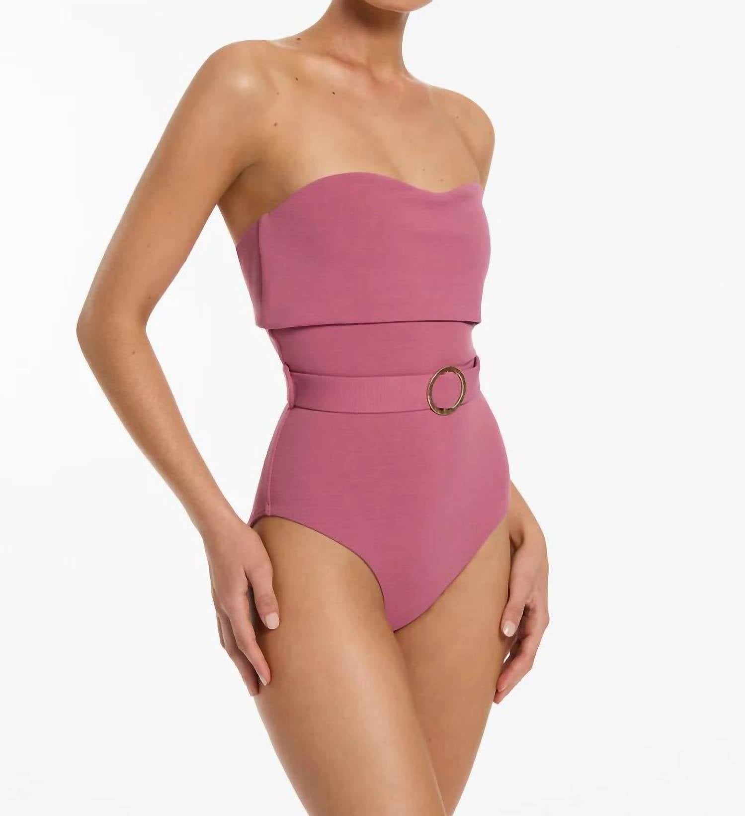 Jets - Jets Australia Isla Rib Bandeau One Piece