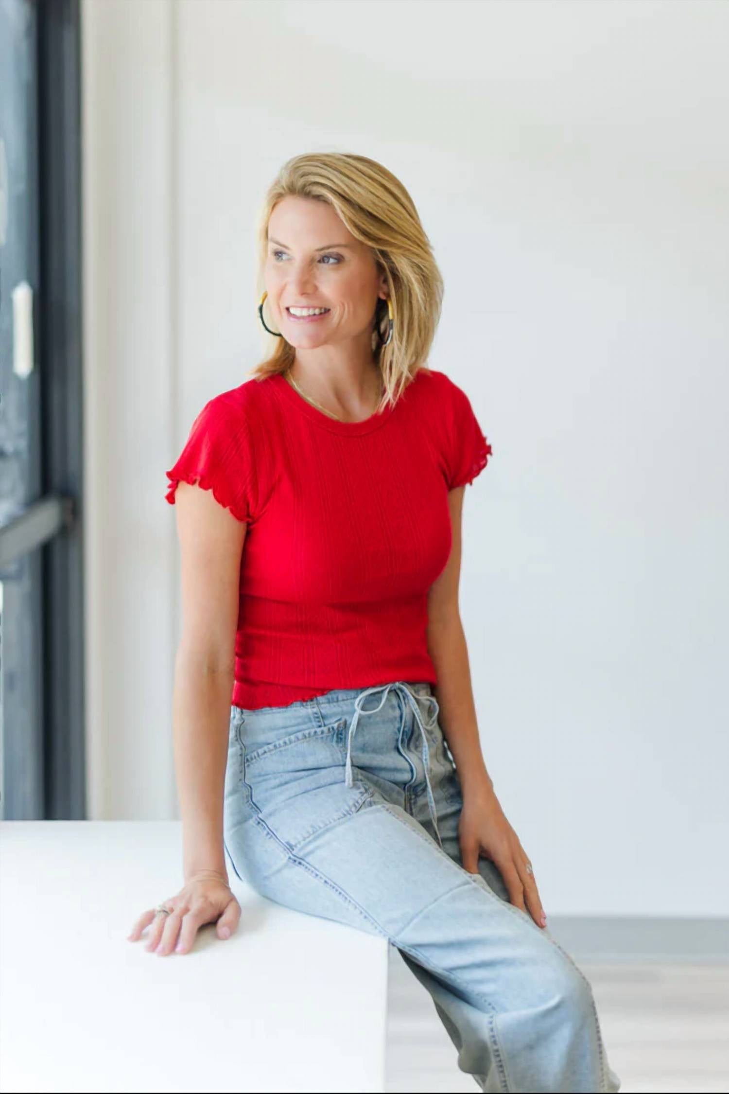 Daze - Lily Short Sleeve Baby Tee