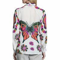 Apny - Half-plaket Pullover Blouse
