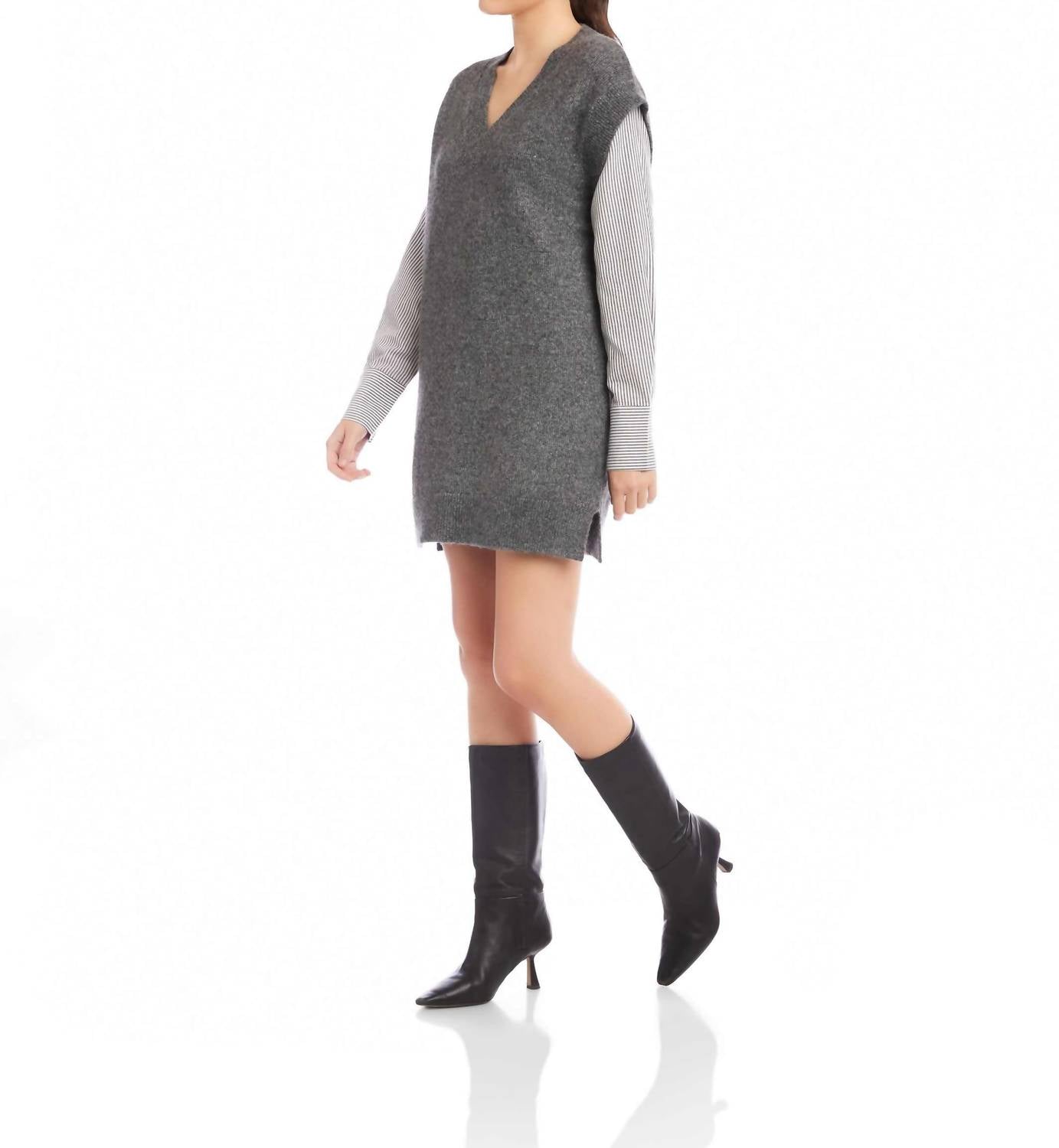 Fifteen Twenty - Sally Mixed Media Dress