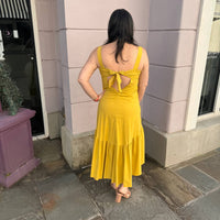 Pinch - Back Tied Sleveeless Maxi Dress