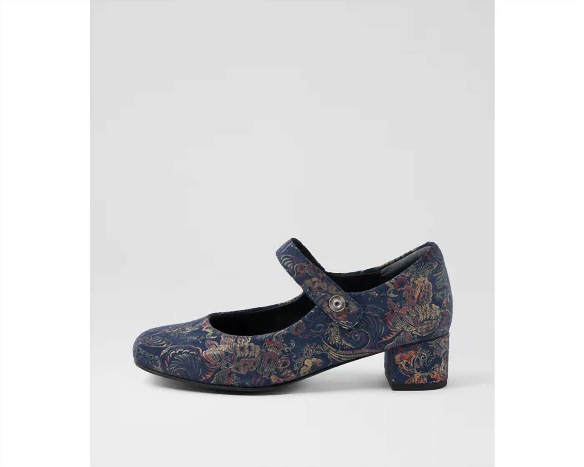 Ziera - Women's Kitty Suede Mary Jane Heels