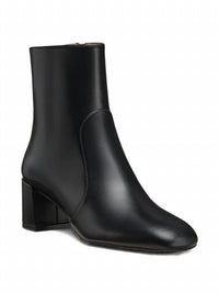 STUART WEITZMAN Women's Maeve Zip Square-toe Ankle-boots in black - women's shoe - alternate view