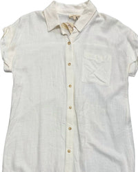 Mystree - Women's Linen Short Sleeve Dress